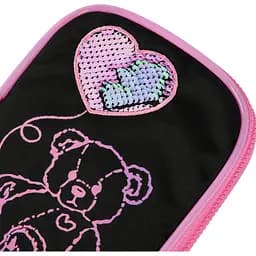 Пенал м'який Yes PH-35 Pink Bear з LED (533777) - мініатюра 4