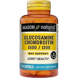 Препарат для суставов и связок Mason Natural Glucosamine Chondroitin 180 капсул