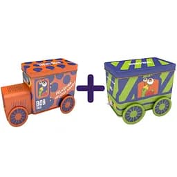 Наборы сладостей с игрушкой и стикером Bob Snail Snack Track + Bob Snail Fruit Start