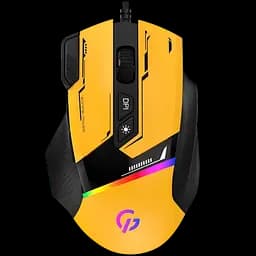 Миша GamePro GM300BL Yellow-Black (GM300Y) - мініатюра 2