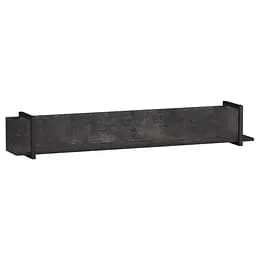 Полка для книг и декора Moreli Forte F-0015 в стиле Loft 1358х220х220 мм Бетон Темный