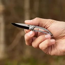 Розкладний туристичний ніж True Utility Bare Сріблястий - мініатюра 4