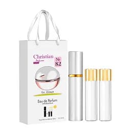 Духи женские Christian Be Delicious Fresh Blossom №82 подарочные с атомайзером 3 шт. по 12 мл