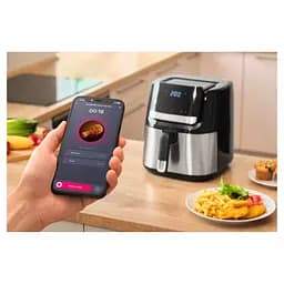 Мультипіч Sencor Vita Fryer нержавіюча сталь-чорна 1600 Вт (SFR6600SS-EUE3) - мініатюра 10