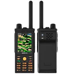 Servo X3 Plus ( 3 sim + рація ) Black