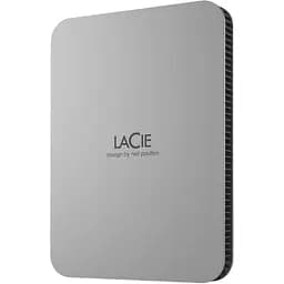Зовнішній жорсткий диск LaCie Mobile Drive 1TB Moon Silver [STLP1000400] [115894] - мініатюра 2