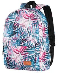 Рюкзак для ноутбука 2E 13" TeensPack Palms, Pink (2E-BPT6114PK)