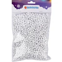 Снег искусственный Novogod'ko глиттерный пенопласт 15 г серебро (974198)