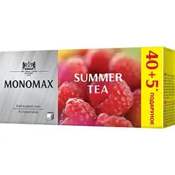 Чай фруктово-квітковий Monomax Summer Tea в пакетиках 67.5 г (45 шт. х 1.5 г) - мініатюра 3