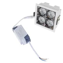 Світильник точковий Brille LED HDL-DT 203/4*4W NW WH 36-303