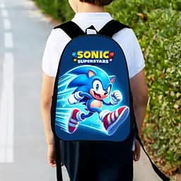 Рюкзак дитячий Супер Сонік "Super Sonic" 34х27см, міський ранець для хлопчика з принтом (00561)