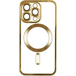 Чехол EndorPhone Metallic Full Camera Magsafe Apple iPhone 13 Pro Max Gold
