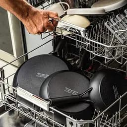 Набір сковорідок KitchenAid CFA 24/28 см з керамічним покриттям 2 предмети (CC003569-001) - мініатюра 7