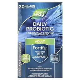 Пробиотики и пребиотики Nature's Way Fortify Optima Adult Probiotic 3 Billion 30 вегакапсул