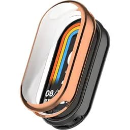 Чехол-накладка DK Silicone Face Case для Xiaomi Mi Band 8 (016403) (rose gold)