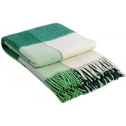 Плед вовняний Vladi Ельф 170х210 салатово-зелений