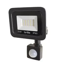 Світлодіодний прожектор Brille з датчиком руху HL-19P/30W CW IP65