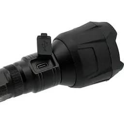 Ліхтар ручний з прогумованим корпусом YATO від акумулятора Li-Ion 3.7 V 2 А/Год 1000 Lm 2 режими (YT-085614) - мініатюра 7
