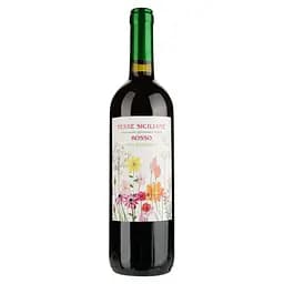 Вино Terre Siciliane Rosso Biologico IGT, червоне, сухе, 12,5%, 0,75 л