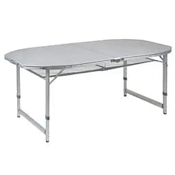 Стіл Bo-Camp Premium Oval 150x80 cm Grey (1404405) - мініатюра 2