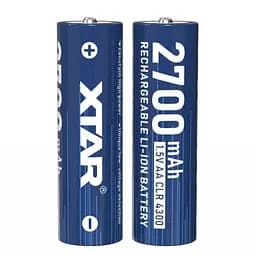 Акумулятор XTAR AA/HR06 Li-ion 2700mAh 4 шт. (5202)