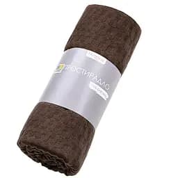 Простыня вафельная Home Line 200х160 см коричневая (190674)