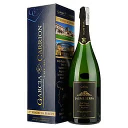 Уценка. Вино игристое Jaume Serra Cava Brut, белое, брют, DO, 11,5%, 1,5 л (16455)