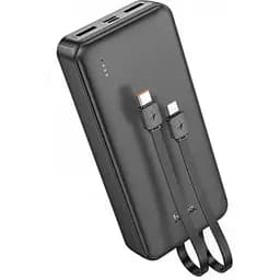 Зовнішній акумулятор Hoco J118A Speed ​​energy з вбудованим кабелем 20000mAh - мініатюра 5