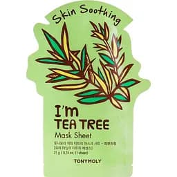 Маска тканинна для обличчя Tony Moly I'm Real Tea Tree Mask Sheet заспокійлива 21 мл