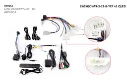 Штатна автомагнітола EasyGo M9-3-32-B-TCP v1 QLED Toyota Land Cruiser Prado (150) - мініатюра 2