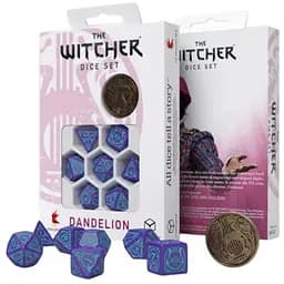 Набір кубиків The Witcher Dice Set. Dandelion - Half a Century of Poetry , 7 шт. (SWDA03)