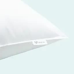 Подушка Ideia Premium Soft перкаль із внутрішньою подушкою зі штучного пуху 50х70 см біла (8-31150) - мініатюра 2