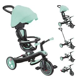 Велосипед дитячий Globber Explorer Trike 4 в 1 м'ятний (634-206) - мініатюра 4