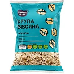 Крупа овсяная Повна Чаша плющенная 500 г (890374)