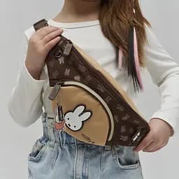 Сумка на пояс Yes SP-35 Miffy Bunny коричнева (550548) - мініатюра 7