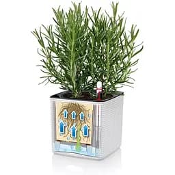 Комплект вазонів з кріпленням Lechuza Green Wall Home Kit Color 48х6х14 см сірий (13399) - мініатюра 4