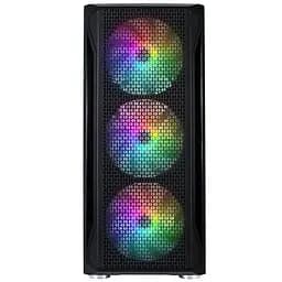 Корпус 1stPlayer X5-BK-4F1-PS-600FK-EU Black 600W - мініатюра 2