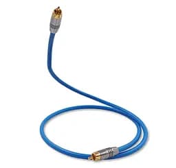 Сабвуферний кабель RCA-RCA Melodika Sky Blue SBS-W40 Subwoofer cable 4m
