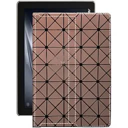 Чохол StatusCASE з екошкіри для планшету Asus ZenPad 10 (Z301M-1D027A-P028) Коричневий ромб