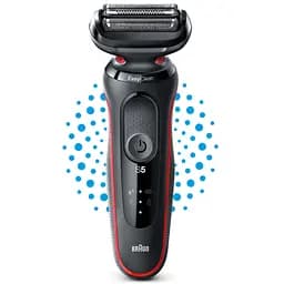 Електробритва Braun Series 5 51-R1000s BLACK / RED - мініатюра 3