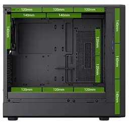 Корпус GameMax CLAW 460 WB (9101-1200R0009) - мініатюра 12