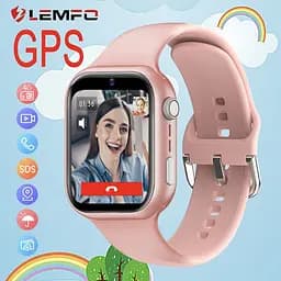 Смарт-годинник дитячі LEMFO K20 4G з камерою WI-FI GPS SIM-карта GEO паркан силіконовий ремінець White (16739) - мініатюра 3