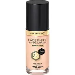 Тональна основа Max Factor Facefinity All Day Flawless 3 in 1 New відтінок N55 (Beige) 30 мл