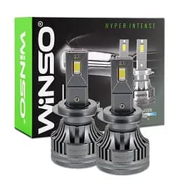 Автолампа Winso LED H7 12/24V 90Вт 7000Лм 6500K CSP3970 2шт(797700)