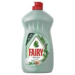 Засіб для миття посуду Fairy Ніжні руки Чайне дерево та м'ята, 500 мл