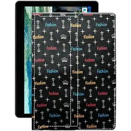 Чехол StatusCASE из экокожи для планшета MIXzo ME1030 4G Фэшн черный