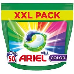 Набір капсули для прання Ariel Pods All-in-1 Color Чистота та Свіжість 100 шт. (2 п. x 50 шт.) - мініатюра 2