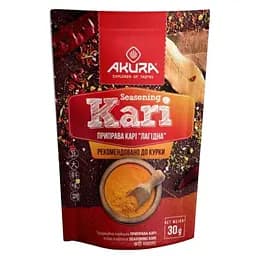 Приправа Akura Карі лагідний 30 г