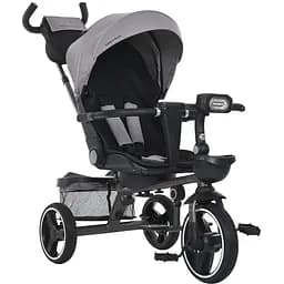 Детский трехколесный велосипед MT 1003-8 Turbo Trike поворотное сиденье защита от солнца (UV 50+)