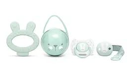 Маленький подарочный набор Suavinex Hygge Уютные истории, бирюзовый (306629)